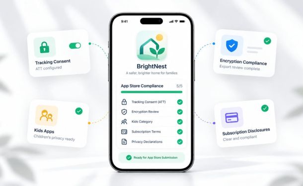App Store & Google Play Legal Requirements: Tracking, Kids Apps & Subscriptions